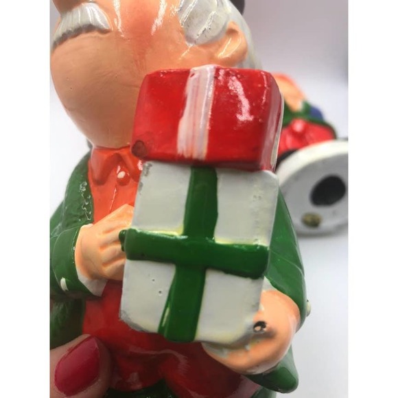 Vintage Inarco Ceramic Set of 3 Christmas Figurines Japan Décor - Picture 11 of 14